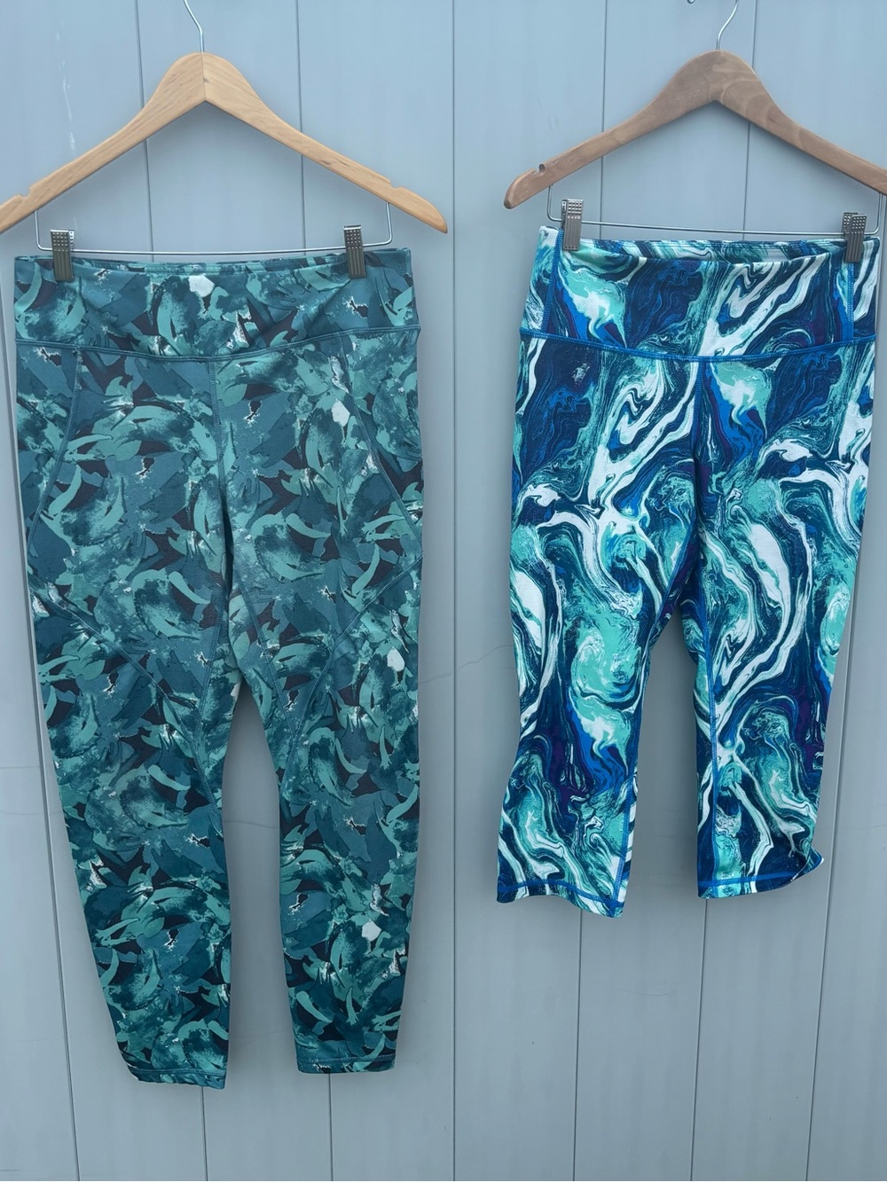 Patagonia Leggings, Lot of Two, M/L, Capris & 7/8 Length, Patterned, EUC!!!